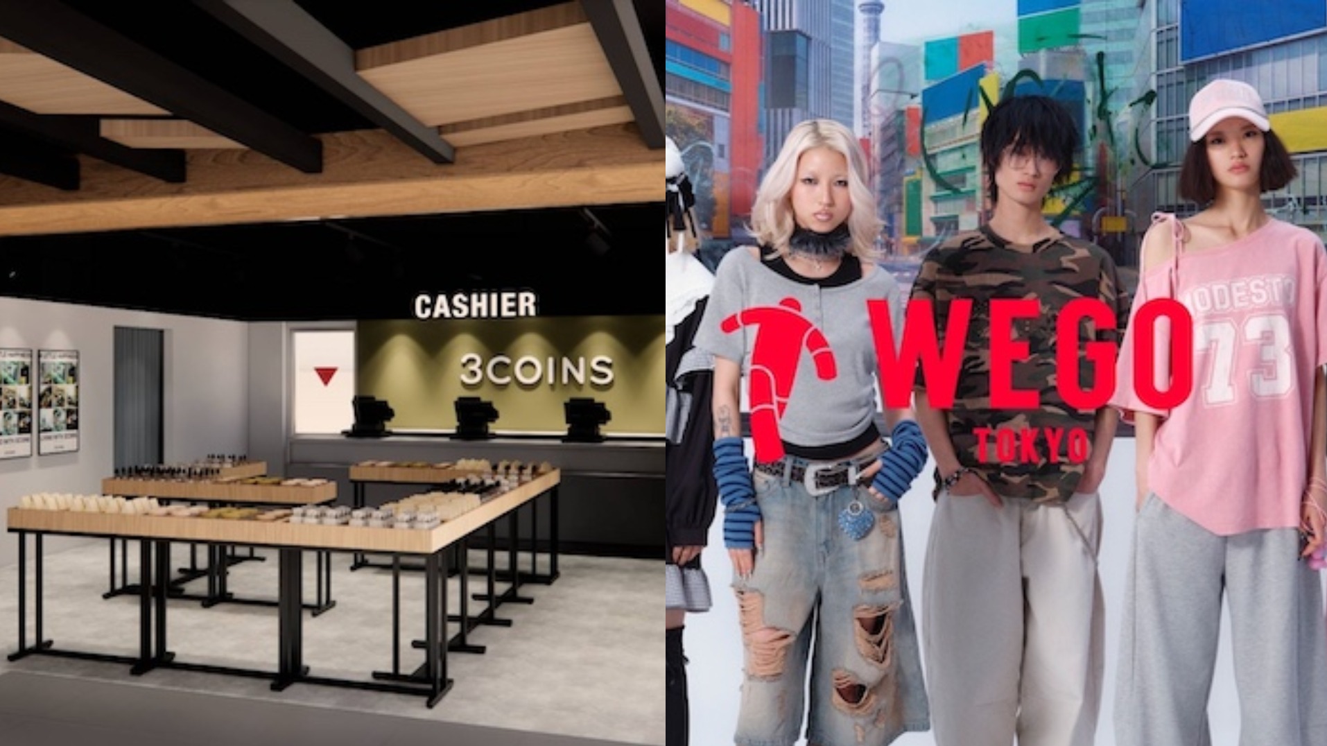 全台首店！日本話題品牌 3COINS & WEGO 登陸誠品生活武昌 「巨型扭蛋機」巡迴北中南再抽住宿