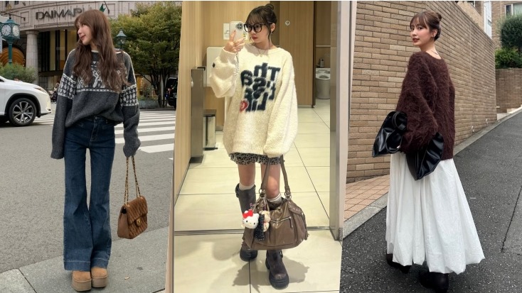 秒提升溫暖質感！以「針織上衣」營造溫暖質感2025冬季印象