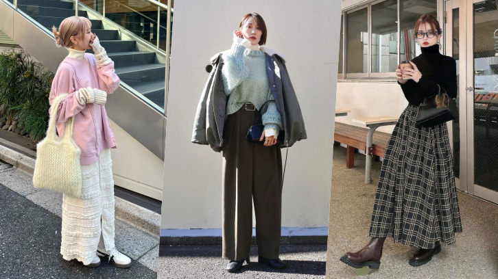 再也不擔心高領針織衫顯胖！日本女生最愛4個搭配撇步一定要學會