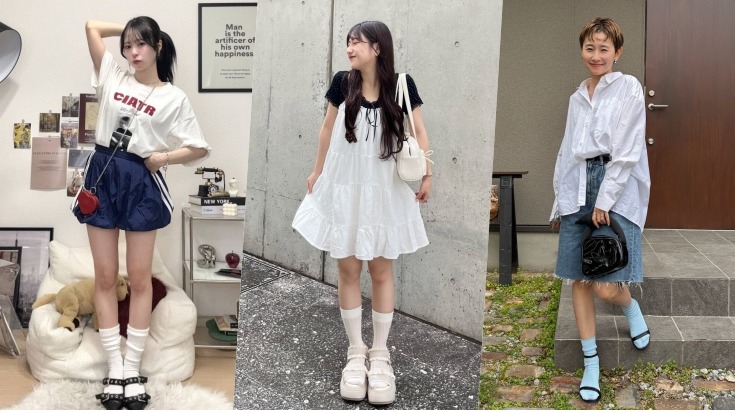 時髦焦點都在「腳上細節」！透過襪子X涼鞋點亮2025夏日氣息