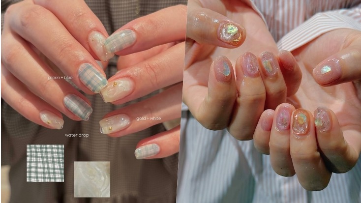 2025夏日指彩圖鑑參考！從「透明感」營造柔美質感的注目指尖魅力