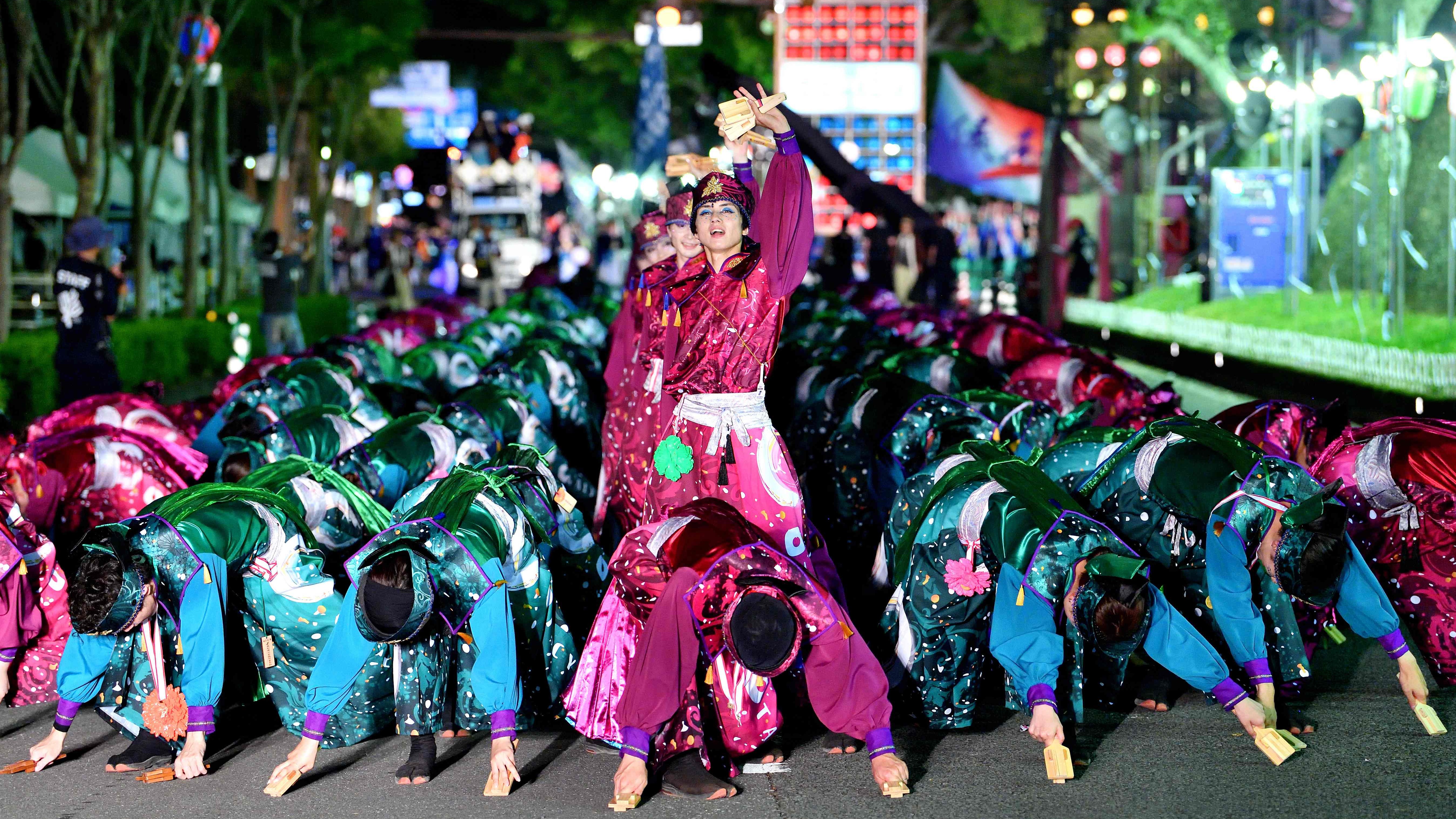 超殺夜來祭舞團TACYON現身台灣燈會 熱情演出推廣高知縣