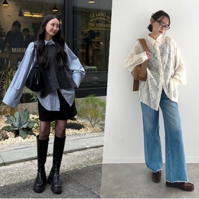 「襯衫4種混搭公式」讓你率性又時髦！從日本女生最愛造型找搭配靈感