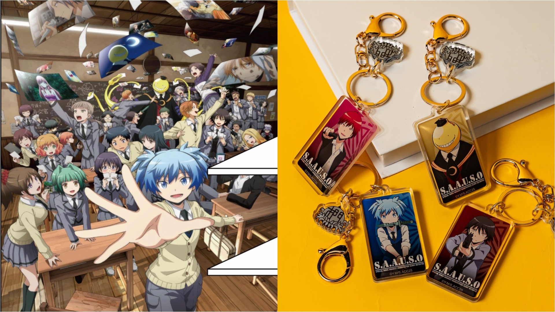 殺老師回來了！《暗殺教室》劇場版上映快閃店 北中南威秀影城限時登場！