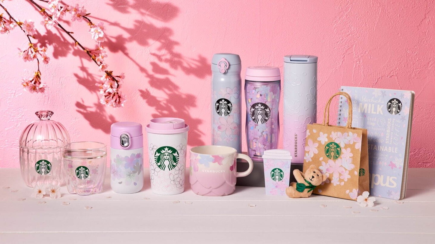 2022年日本星巴克櫻花季商品預告來囉!第一彈2月15日開跑,Sense of SAKURA Beauty 等你來收集