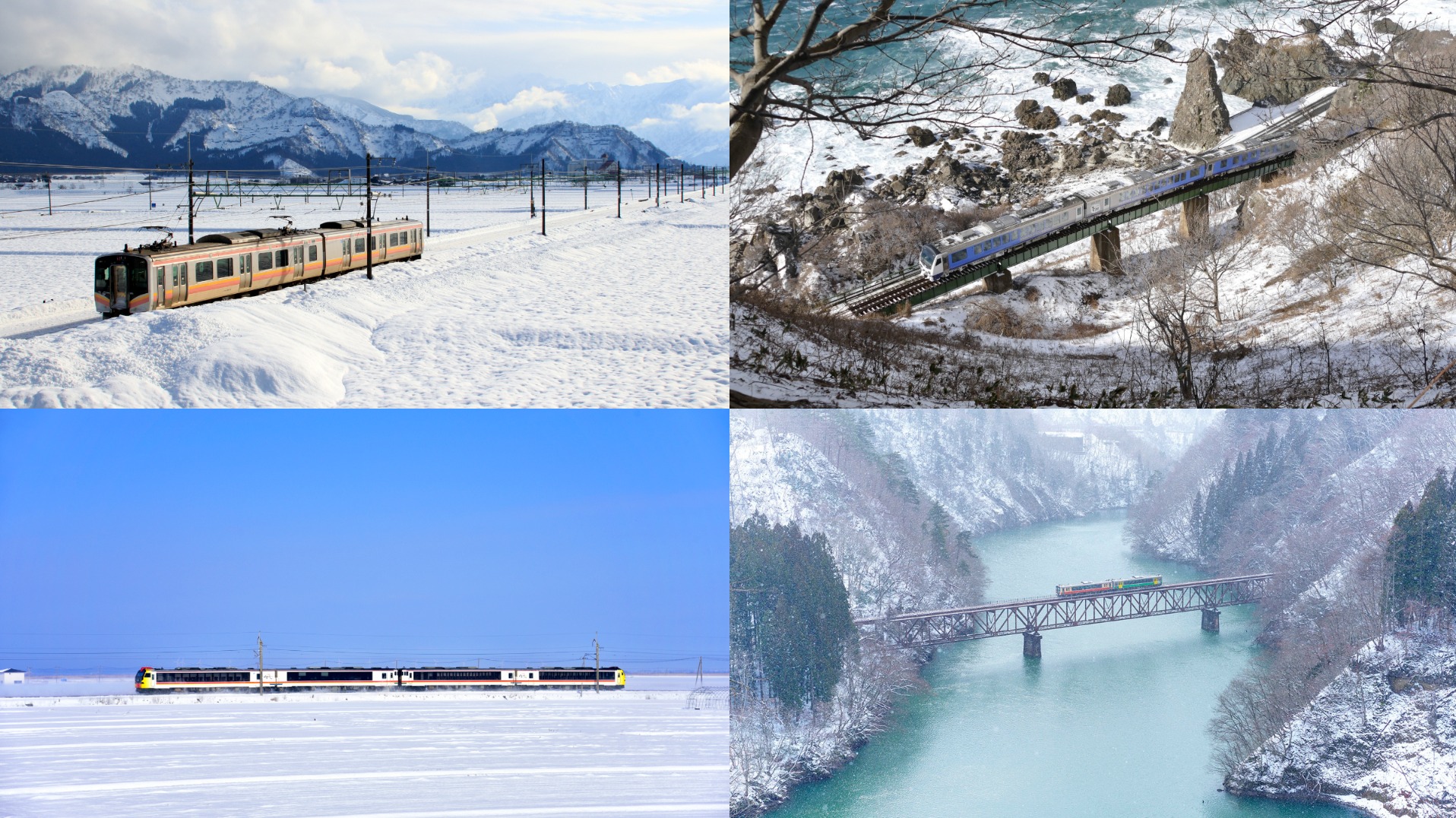 真實銀河鐵道就在這裡！ 這個冬天不能錯過的JR東日本鐵道5選，乘坐列車進入夢幻的銀白世界