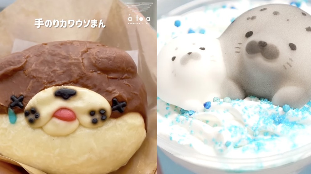 到日本各地水族館品嚐可愛又療癒的特色餐點，水族館限定甜點飲品五選