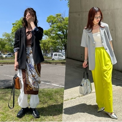 上班穿搭一點都不難!跟著日本女生以「短袖西裝外套」連結4種高級時髦LOOK