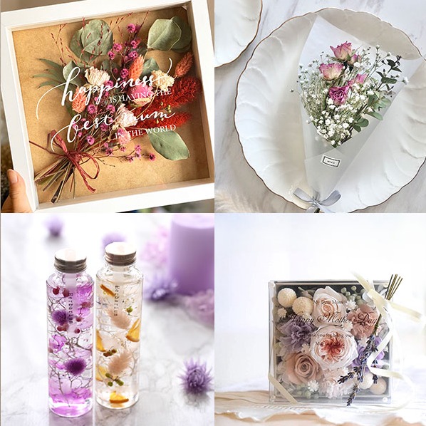 在紀念日獻上永恆的心意！日本最受歡迎「乾燥花・永生花」款式15選