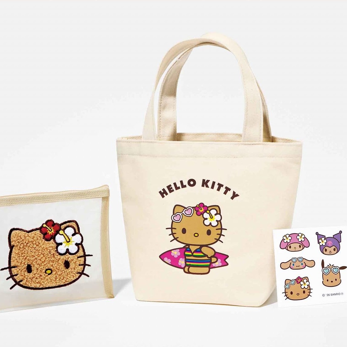 日本雜誌贈品2026年7月最新情報！用曬黑KITTY與帕恰狗點燃你的盛夏少女心