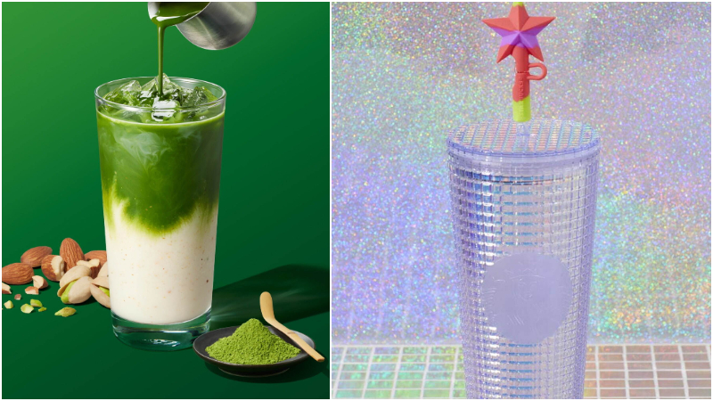 日本星巴克茶飲專賣店初夏限定飲品第一彈上市,開心果奶 x 抹茶神組合必喝!