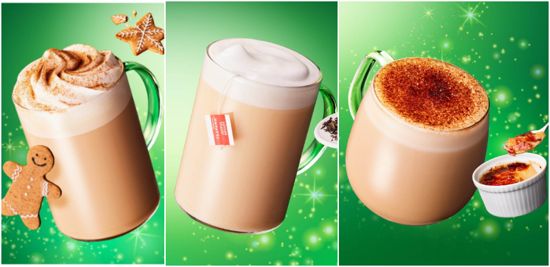 日本星巴克聖誕新品第一彈登場！限定飲品及杯款陸續推出