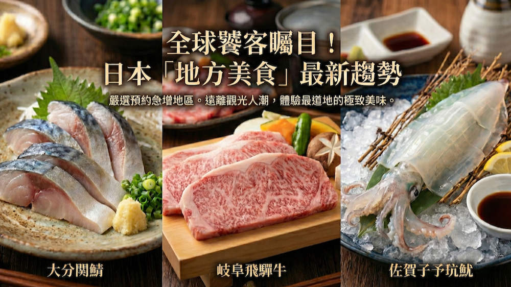 2026年日本餐廳預約激增、備受矚目的3大地區！全球老饕推薦日本美食趨勢就看這篇！