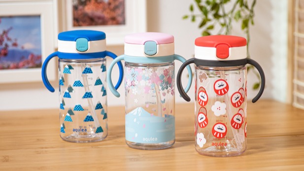 母嬰界最優質安心日牌！利其爾吸管水杯三種賣萌花色可愛登場