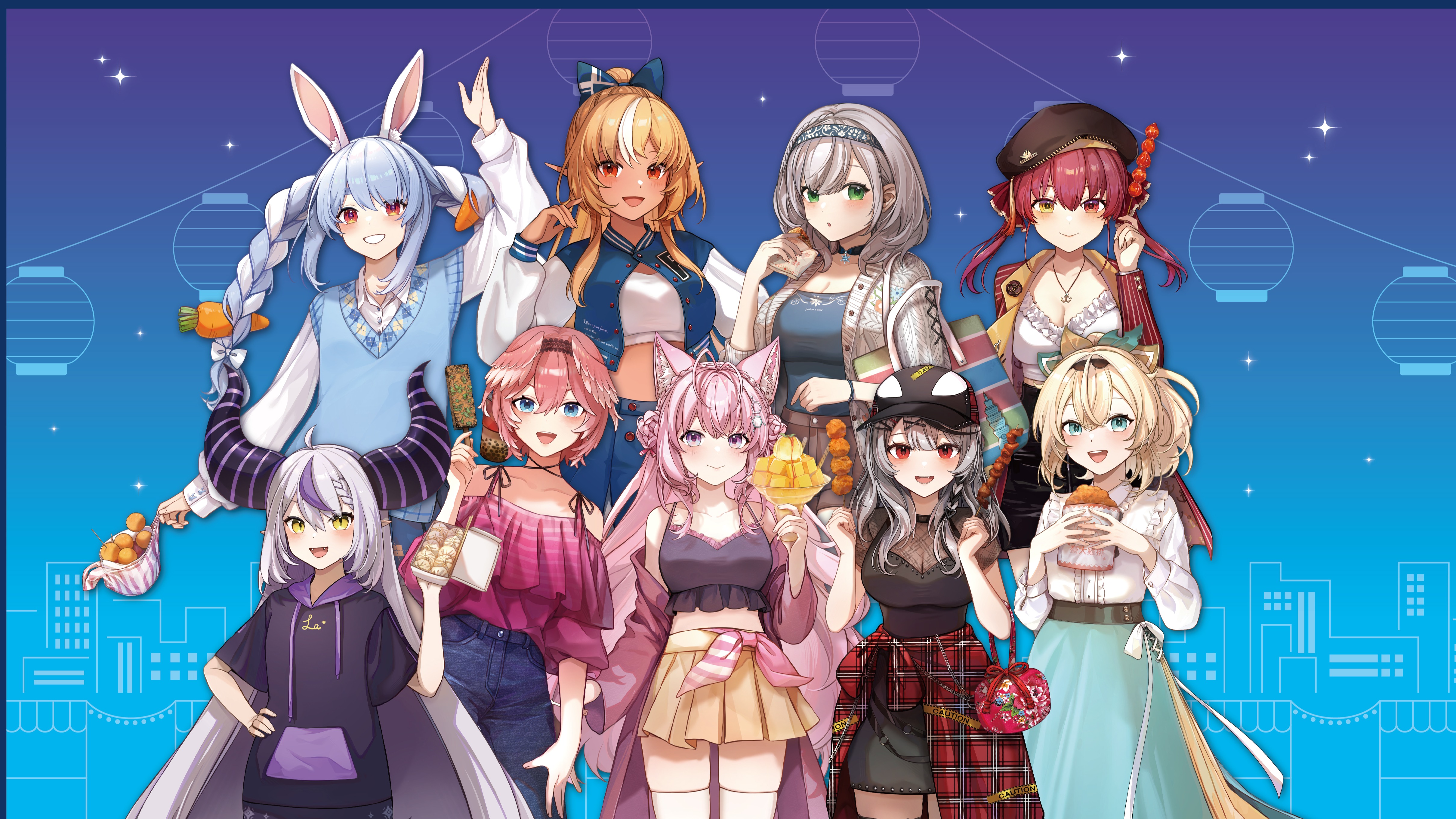hololive production X FANFANS CAFÉ主題咖啡廳來了PEKO!秘密結社holoX首次海外合作登場