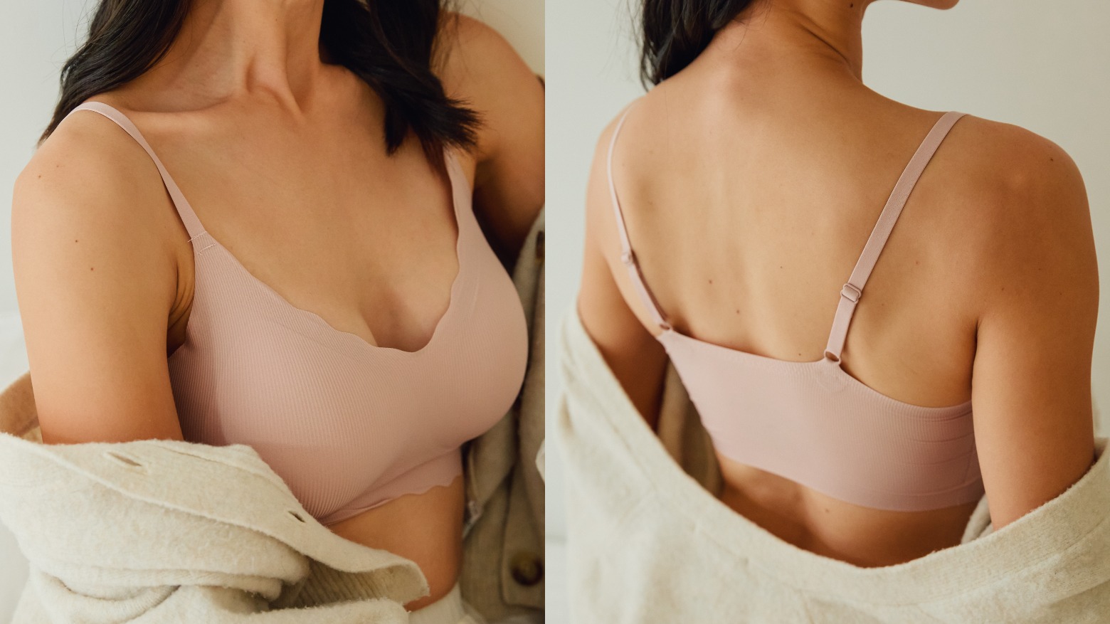 最新的空氣內衣你跟上了嗎？沒想到內衣可以這麼無感！無痕無圈好涼爽