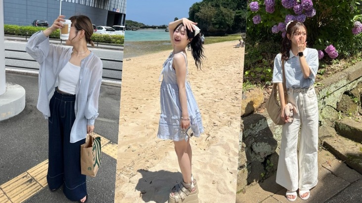溫柔小清新風穿搭術!2025夏日嘗試穿上「水藍色」單品打造清爽涼感氣息