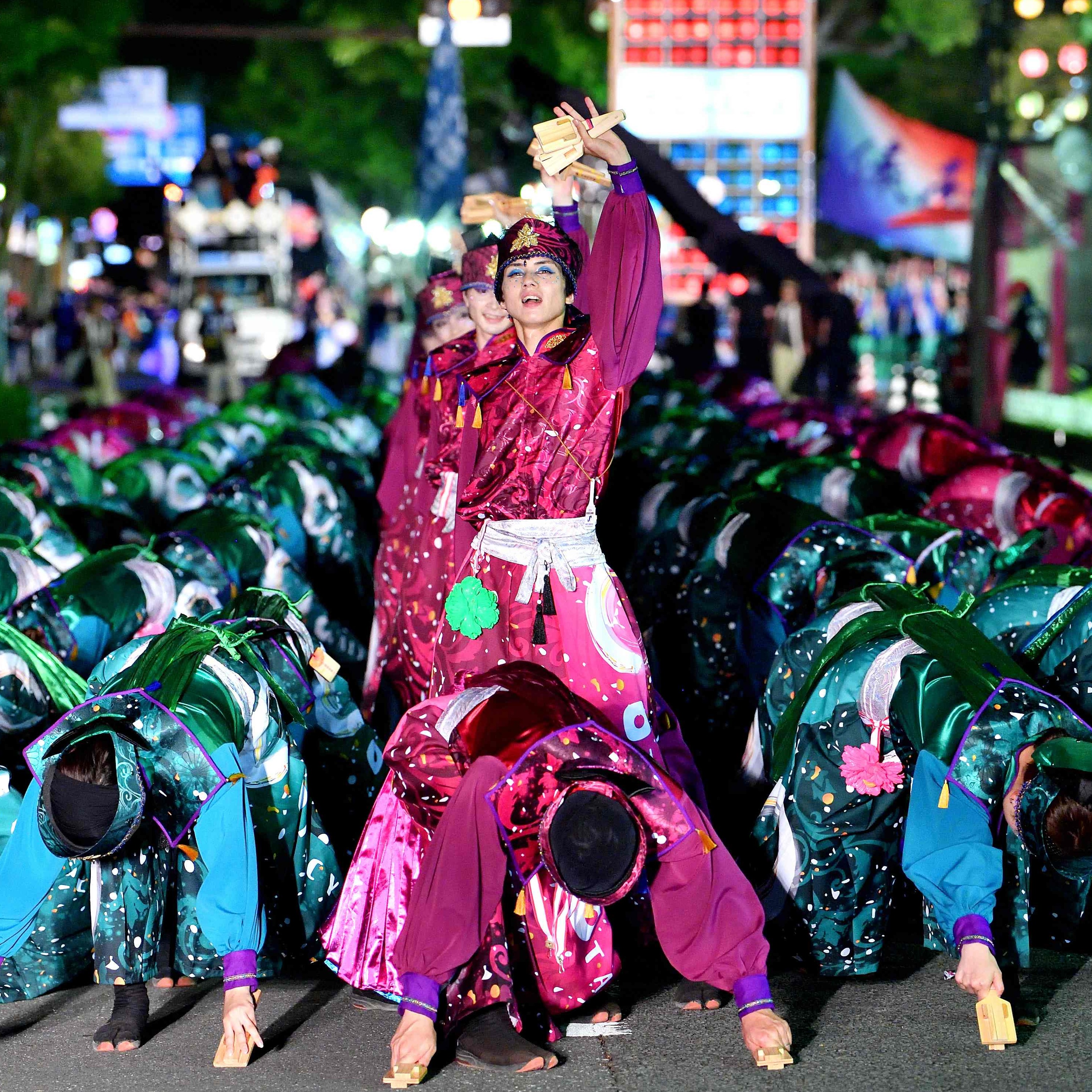超殺夜來祭舞團TACYON現身台灣燈會 熱情演出推廣高知縣
