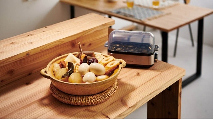 愛蛋族必備日本話題廚房小家電「小泉成器蒸蛋器」 手再殘都能輕鬆煮出完美半熟蛋溫泉蛋！