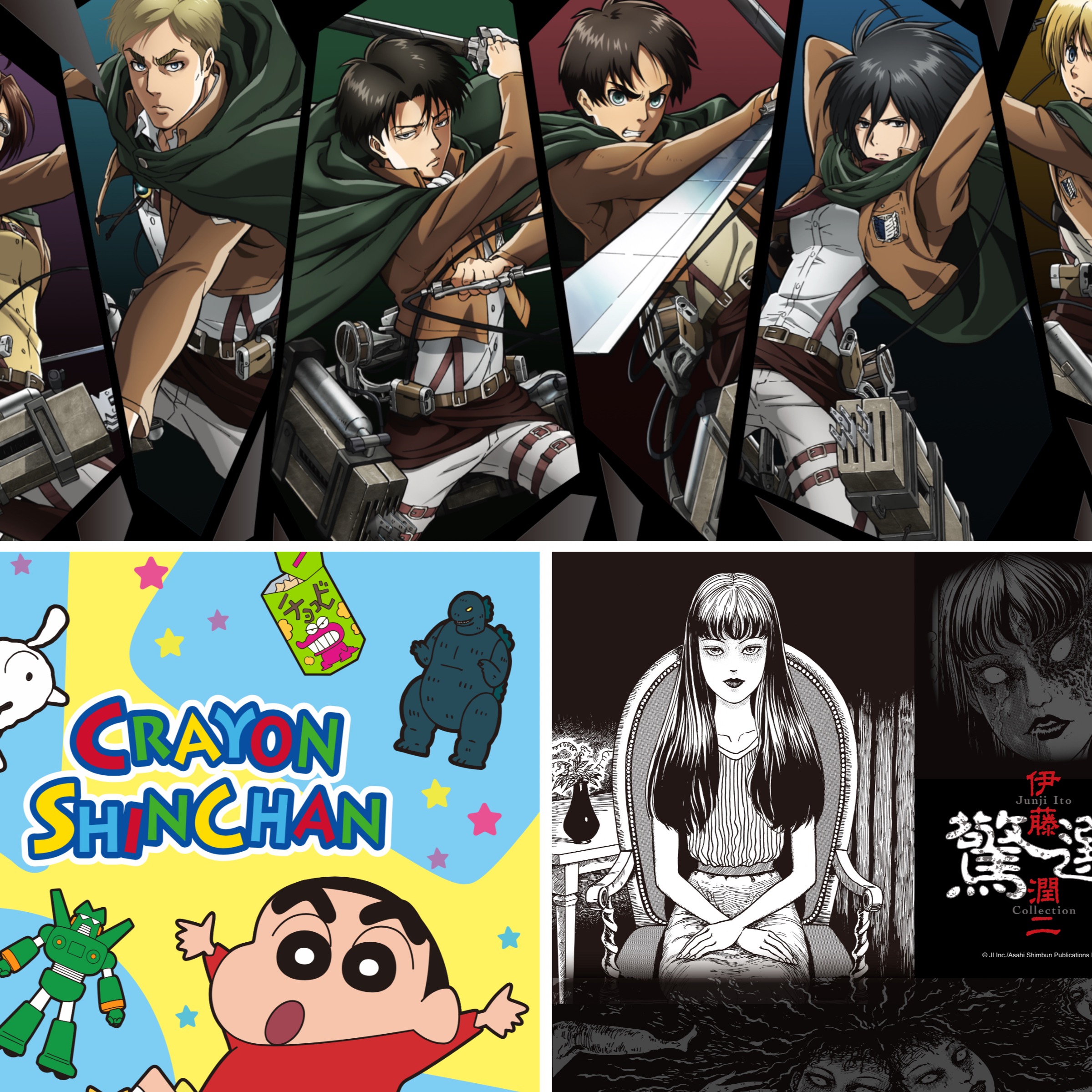 「宅一番」進駐高雄車站 四款開幕限定福袋 「間諜家家酒」、「助六」、「蠟筆小新」與「進擊的巨人」必搶!