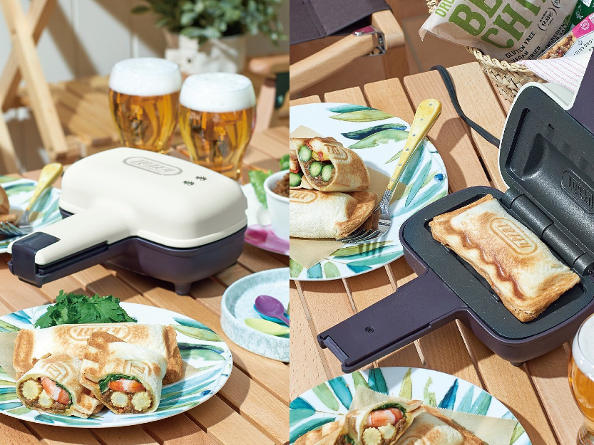 開學禮物就選它！Toffy半份熱壓三明治機甜鹹皆宜登場