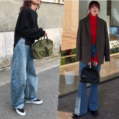 冬季必收顯瘦褲款靈感搭配！從4款牛仔褲混搭打造-3kg纖細比例