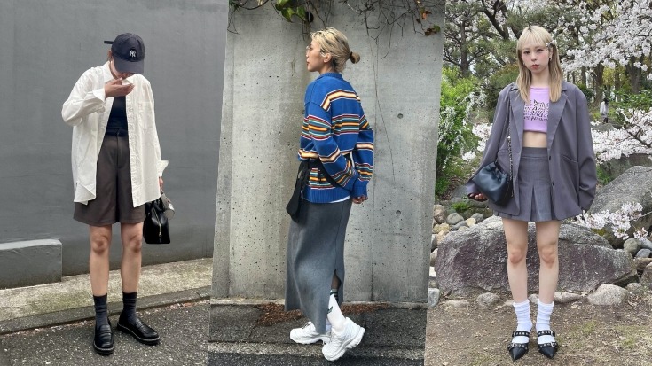 初夏必學！日本女生最愛的混搭技巧，以襪子連結4種多變風格