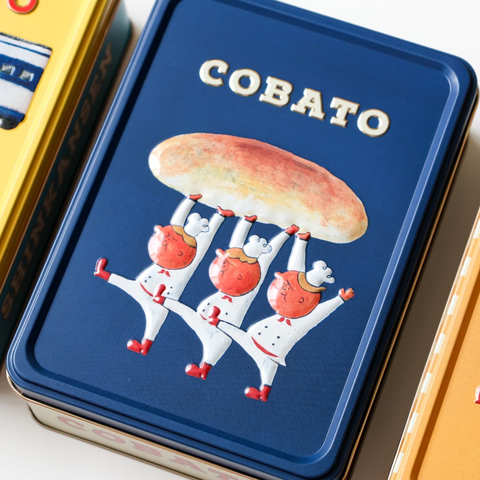 大阪最可愛的必買伴手禮!COBATO PAN鐵盒餅乾開箱
