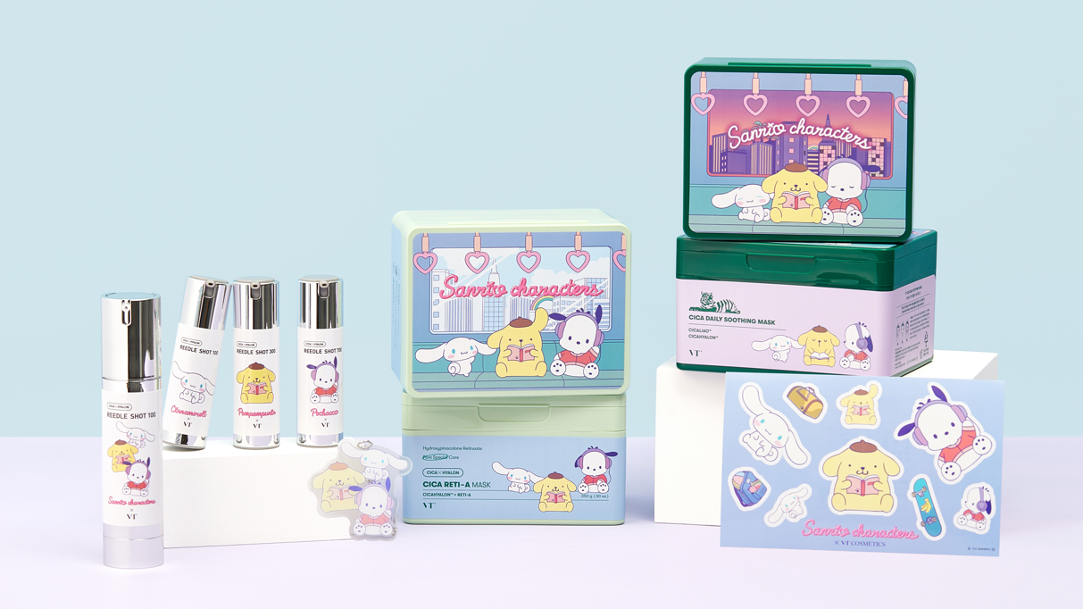 CICA老虎保養系列 x 三麗鷗限定聯名包裝！人氣角色大耳狗、布丁狗以及帕恰狗等你帶回家