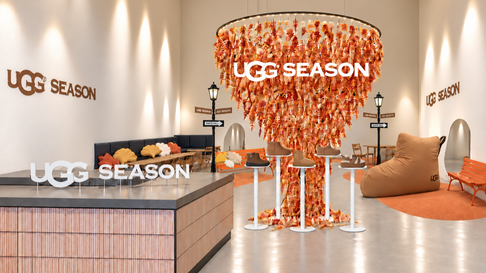 UGG經典雪靴變甜點！東京原宿「UGG SEASON」秋季限定登場，還能用施華洛世奇水晶打造專屬鞋款
