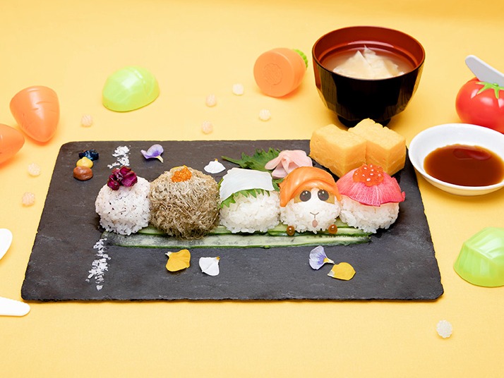 PUIPUI上路吃飯去！萌翻天的《天竺鼠車車》期間限定主題餐廳