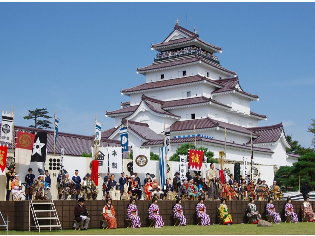 日本戰國武士們齊聚一堂!若松城下會津祭體驗戰國時代古裝風情
