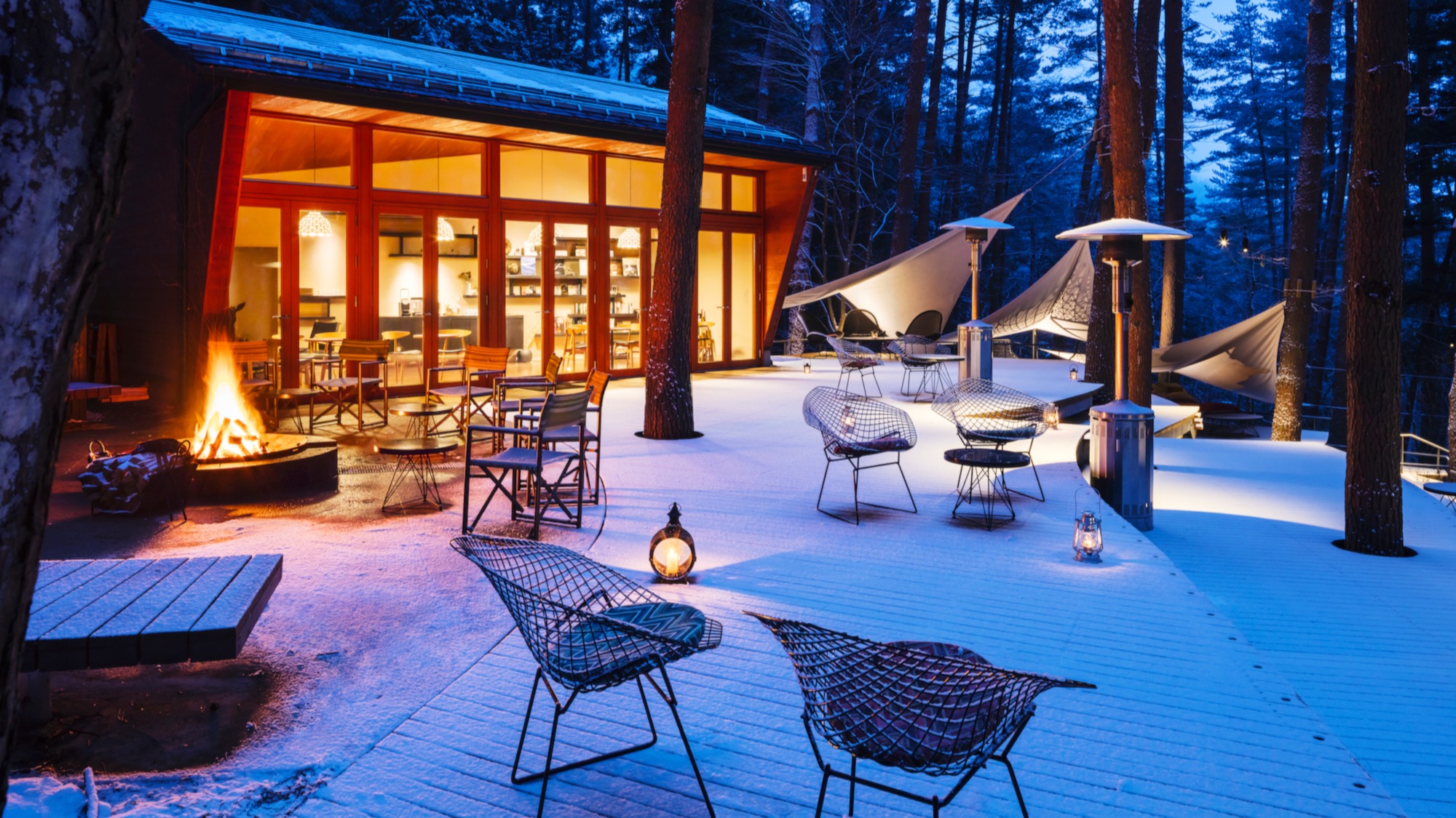 日本豪華露營度假村 虹夕諾雅 富士「冬季豪華露營」多樣化體驗感受日本冬日森林