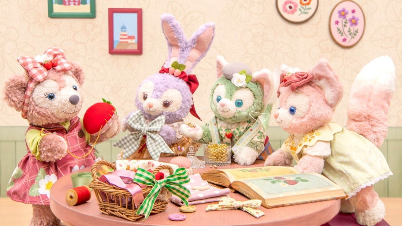 2024年達菲熊控有福了！東京迪士尼推出草莓主題超萌融化你心