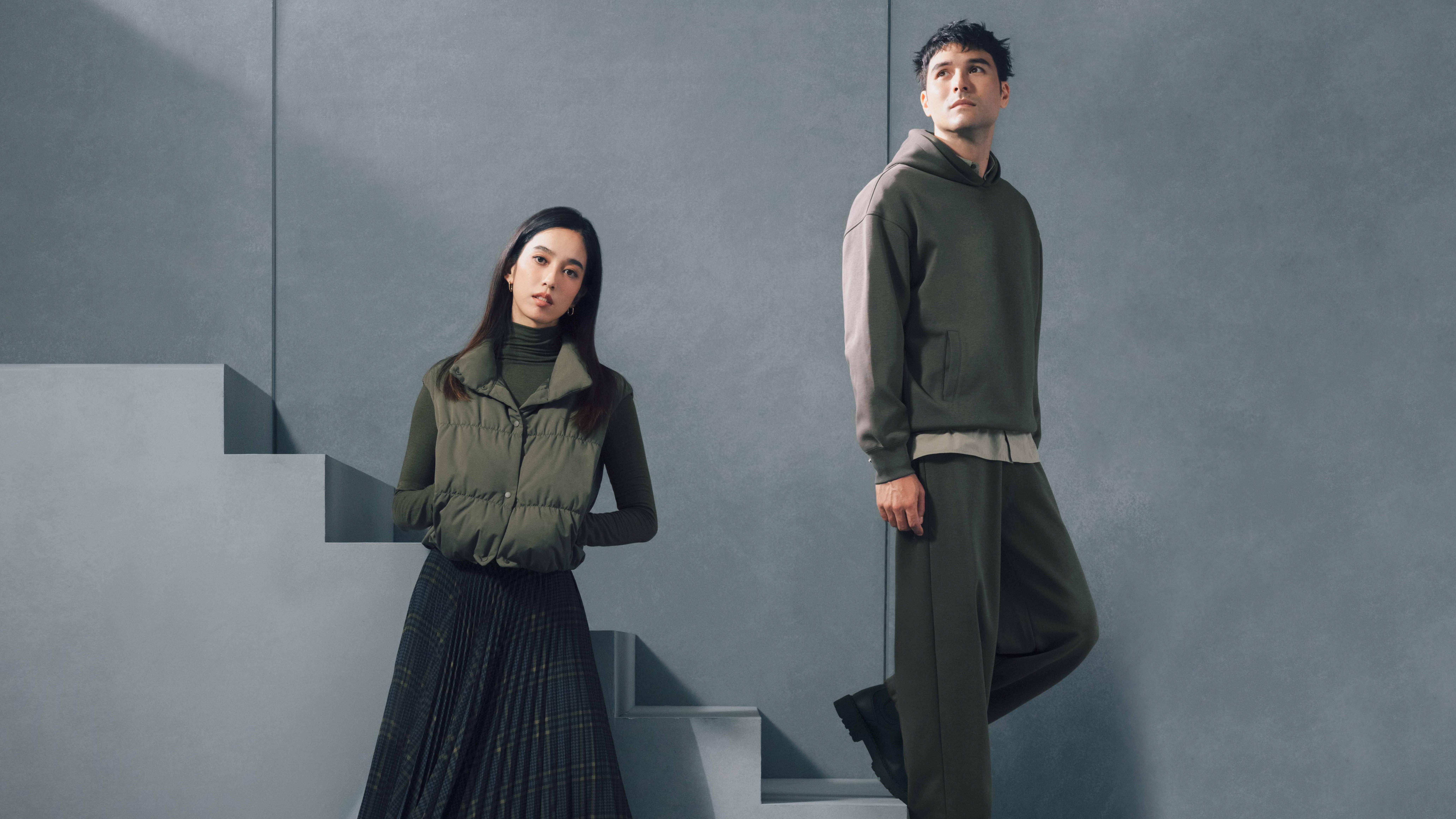 UNIQLO : C 2024秋冬系列即將重磅登場!實力派大勢演員鳳小岳與陳庭妮展現簡約優雅都會時尚