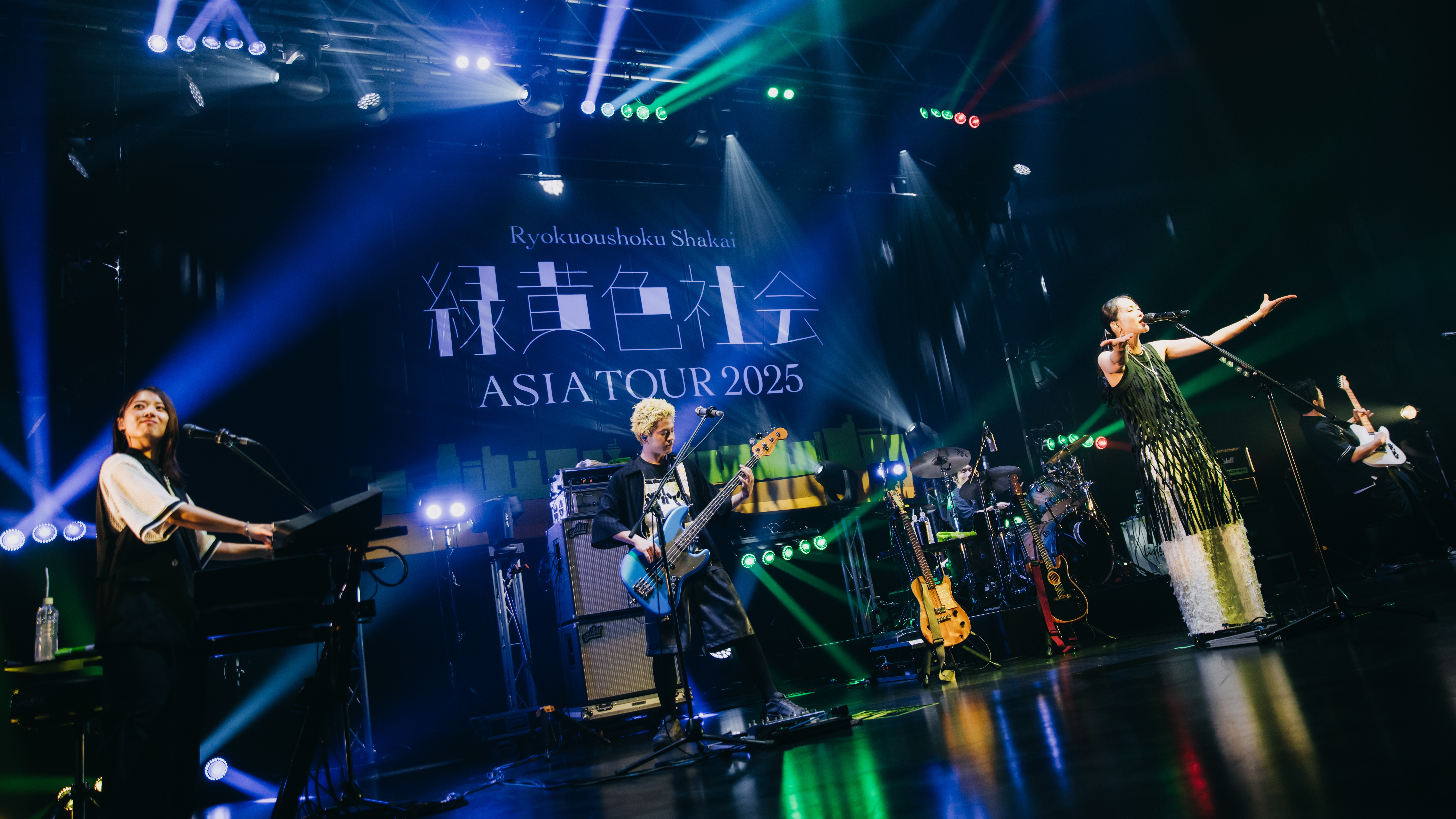 【現場報導】綠黃色社會台北專場如願成真！以音樂向歌迷「自我介紹」，小林竟自封日本許光漢？