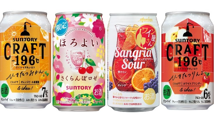 2022年3月日本人氣酒類介紹!春色櫻桃玫瑰沙瓦&香甜蜂蜜梅酒帶你搶先看文止渴