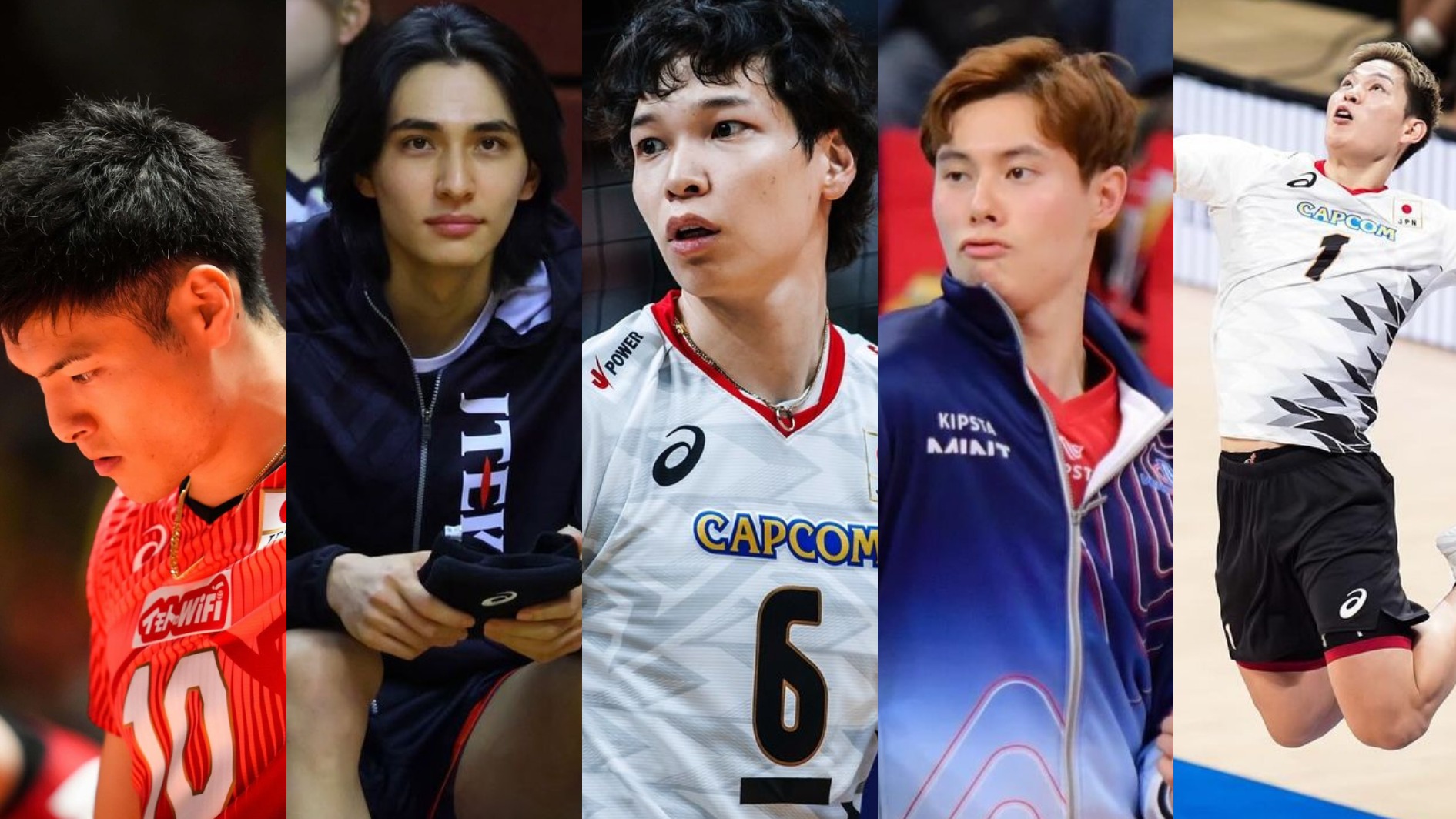2024年夏季奧運排球日本代表隊的帥哥精選!顏值球技兼備真是太羨慕了