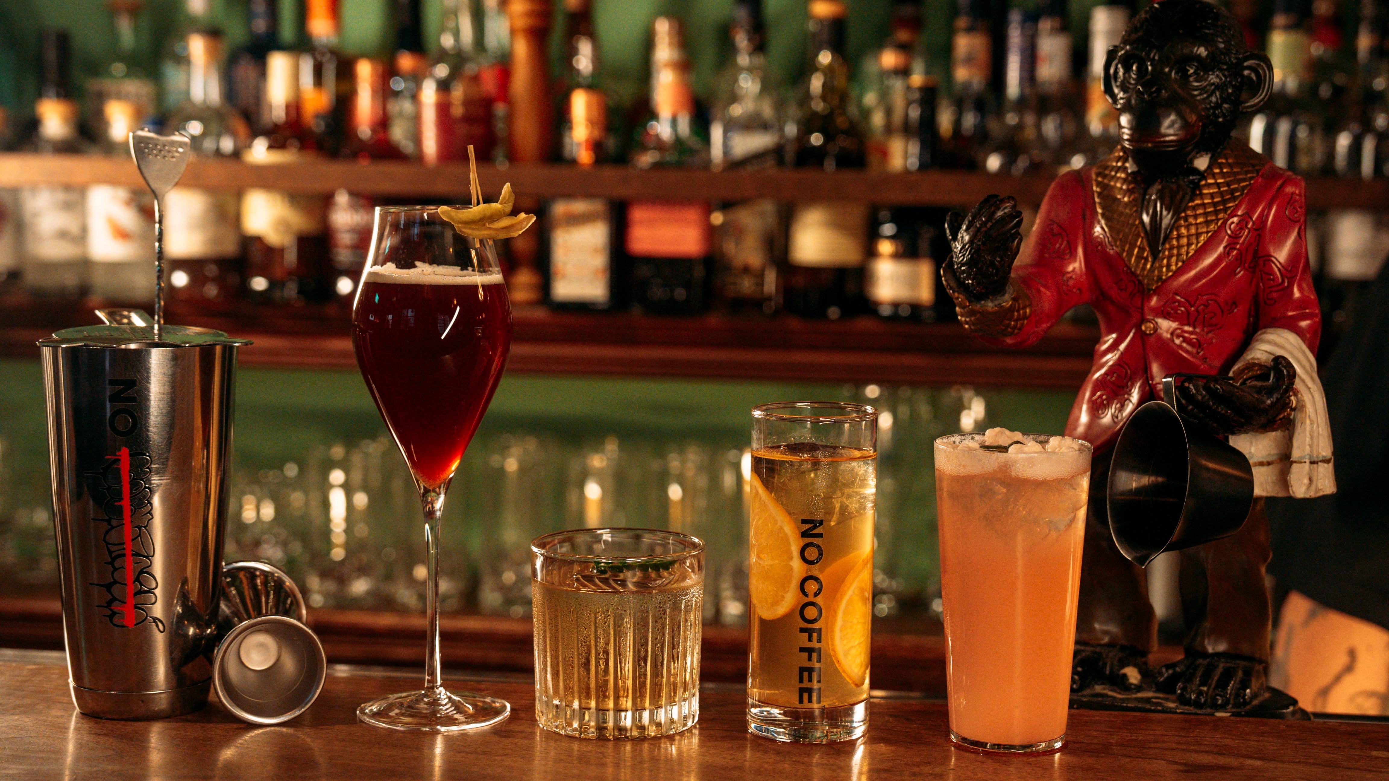 限時四天！潮流咖啡品牌NO COFFEE與「亞洲前50大酒吧」T.C.R.C. 跨界聯名，引領「NO COCKTAIL NO LIFE」新風潮！