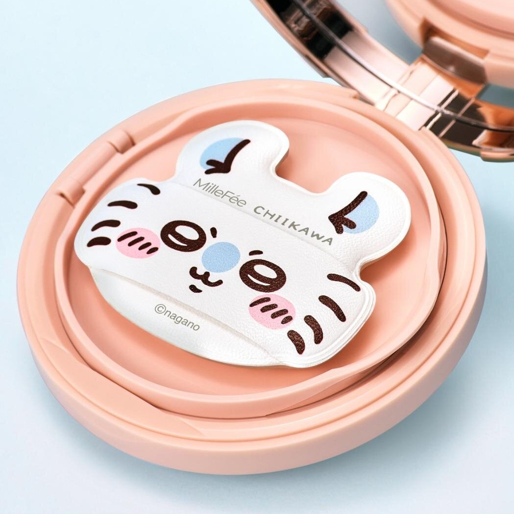 小可愛住進粉餅盒！日本MilleFée推出「吉伊卡哇粉撲套組」8款粉撲貼合各種需求