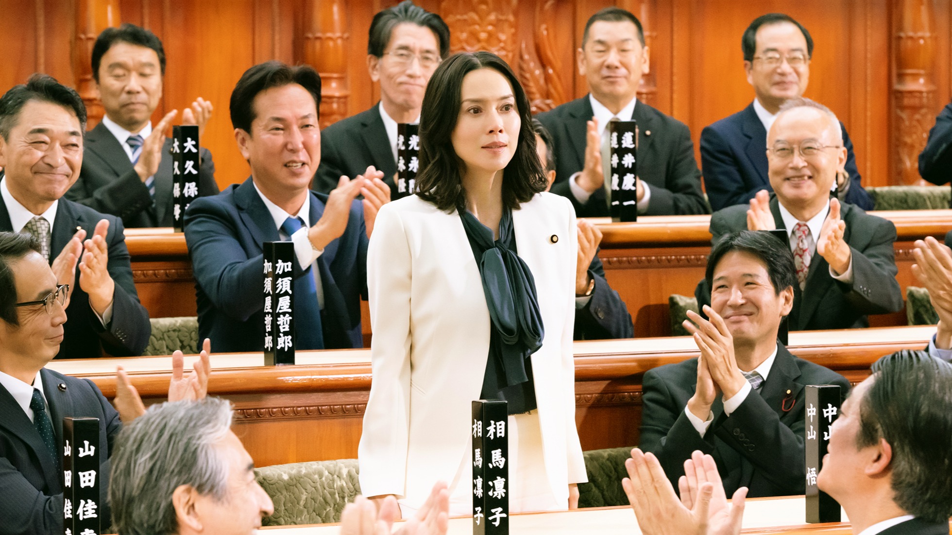《第一人夫》中谷美紀化身日本首相 以蔡英文為參考對象!田中圭曝電影笑中帶淚 大讚:「女性領導人真的不容易」