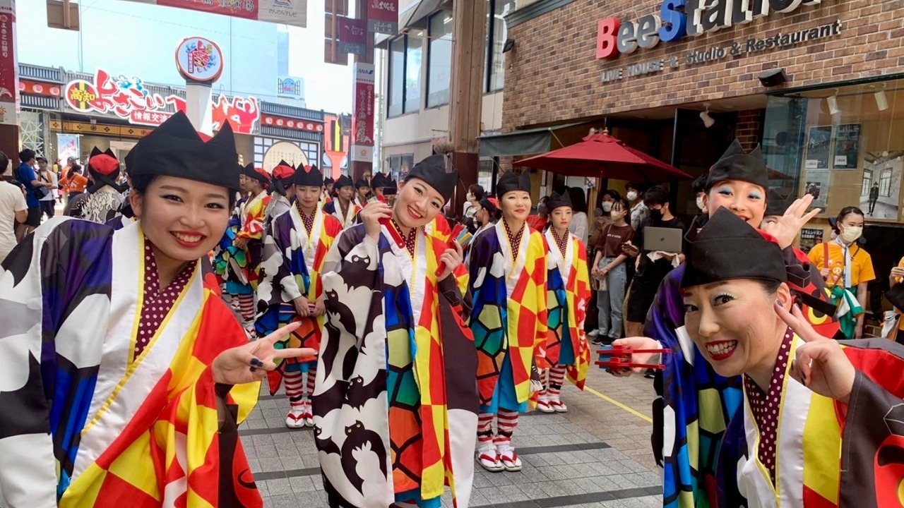 花火大會開序幕 高知縣「2022夜來祭鳴子舞蹈特別演舞」睽違3年盛大開幕 全縣熱血沸騰!