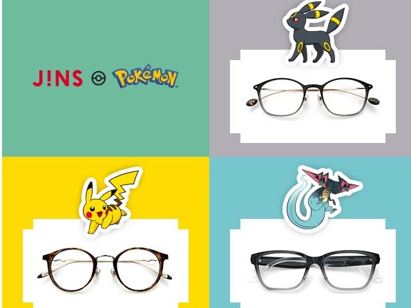 JINS寶可夢眼鏡第二彈人氣再登場！元月一日寶可夢大師們請準時起跑收服起來！