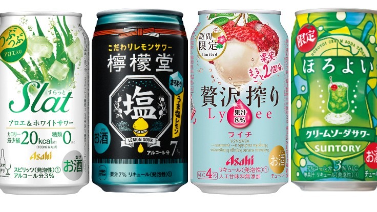 2022年4月日本人氣酒類介紹！7-11金色檸檬沙瓦＆檸檬堂無糖新口味都好想一嘗