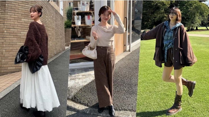 2026春季最時髦！跟著日本女生穿上巧克力色單品營造個性魅力