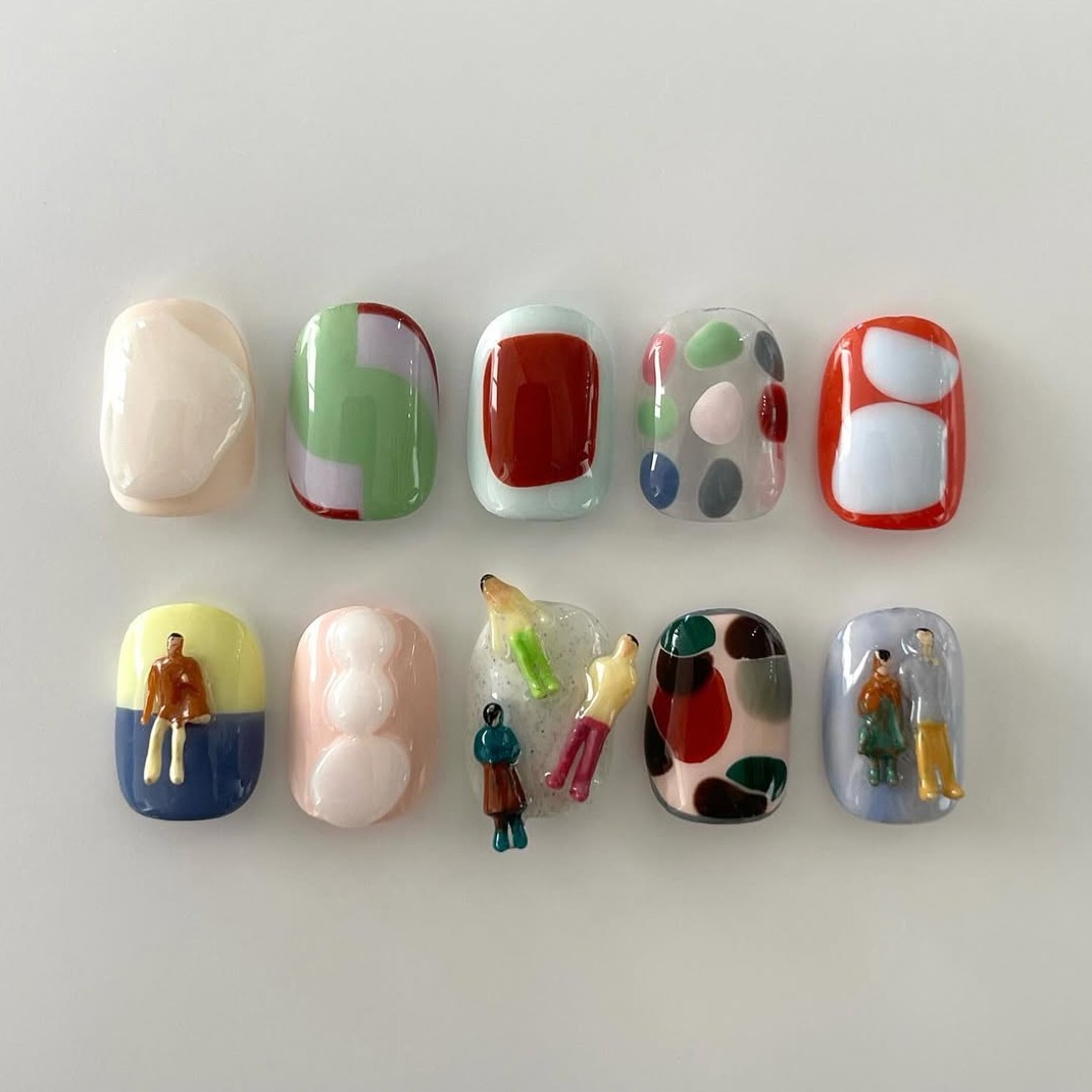 2025新年指彩特輯!以4款指彩範本營造日系氛圍的指尖亮點