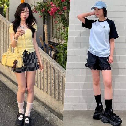 一秒展現清爽時髦度！跟著日本女生選搭「短褲」打造4套搶眼聚焦魅力