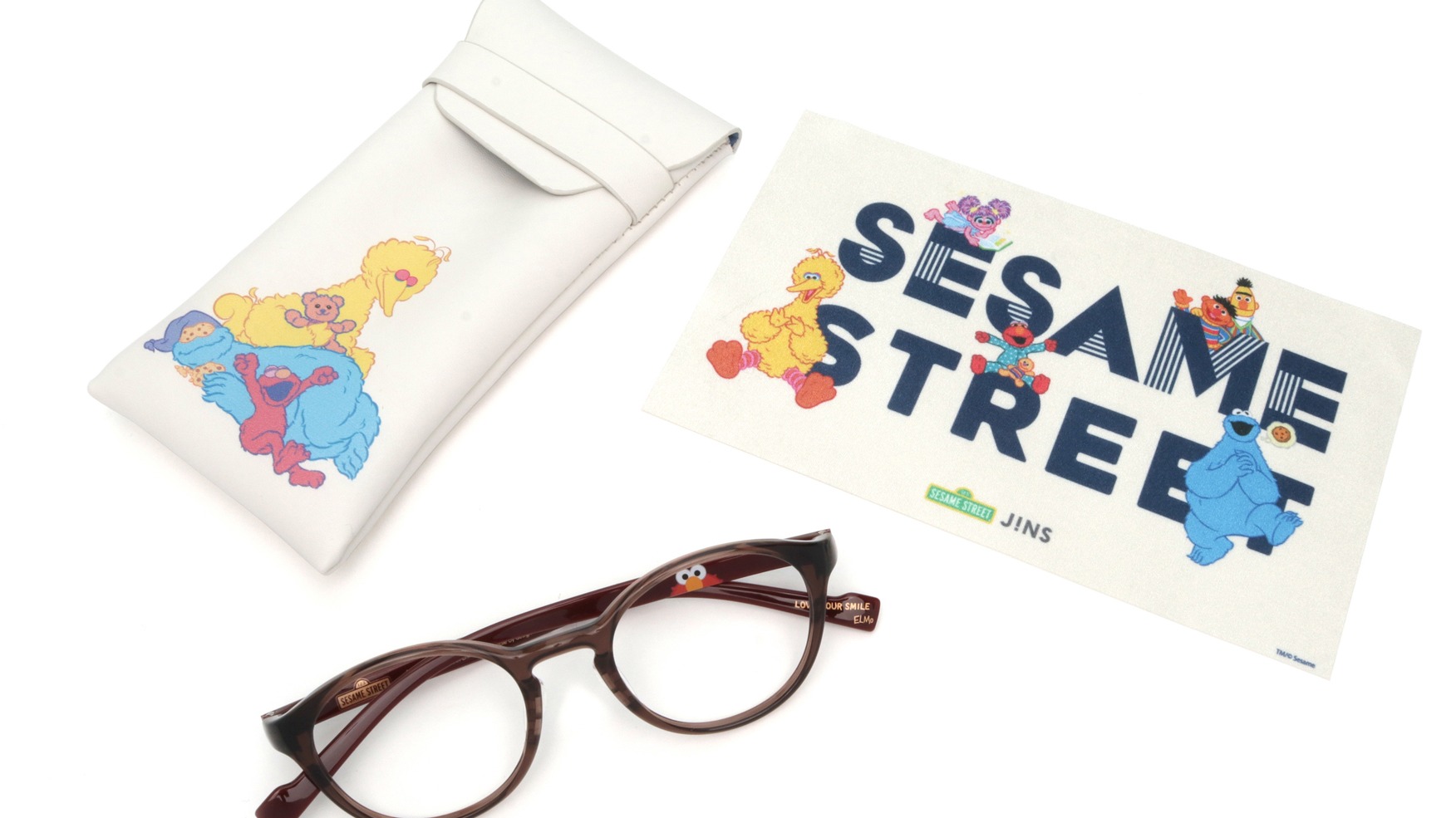 JINS×芝麻街SESAME STREET聯名眼鏡正式誕生!