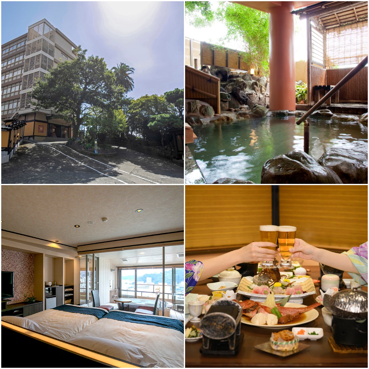 東京近郊溫泉飯店推薦!熱海必住的渡假旅館「湯宿一番地」溫泉、美食、絕景一次滿足