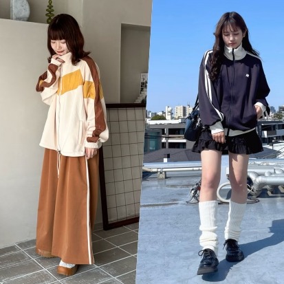 2025秋季時髦關鍵字：休閒、女孩、中性風的運動外套4種搭配公式